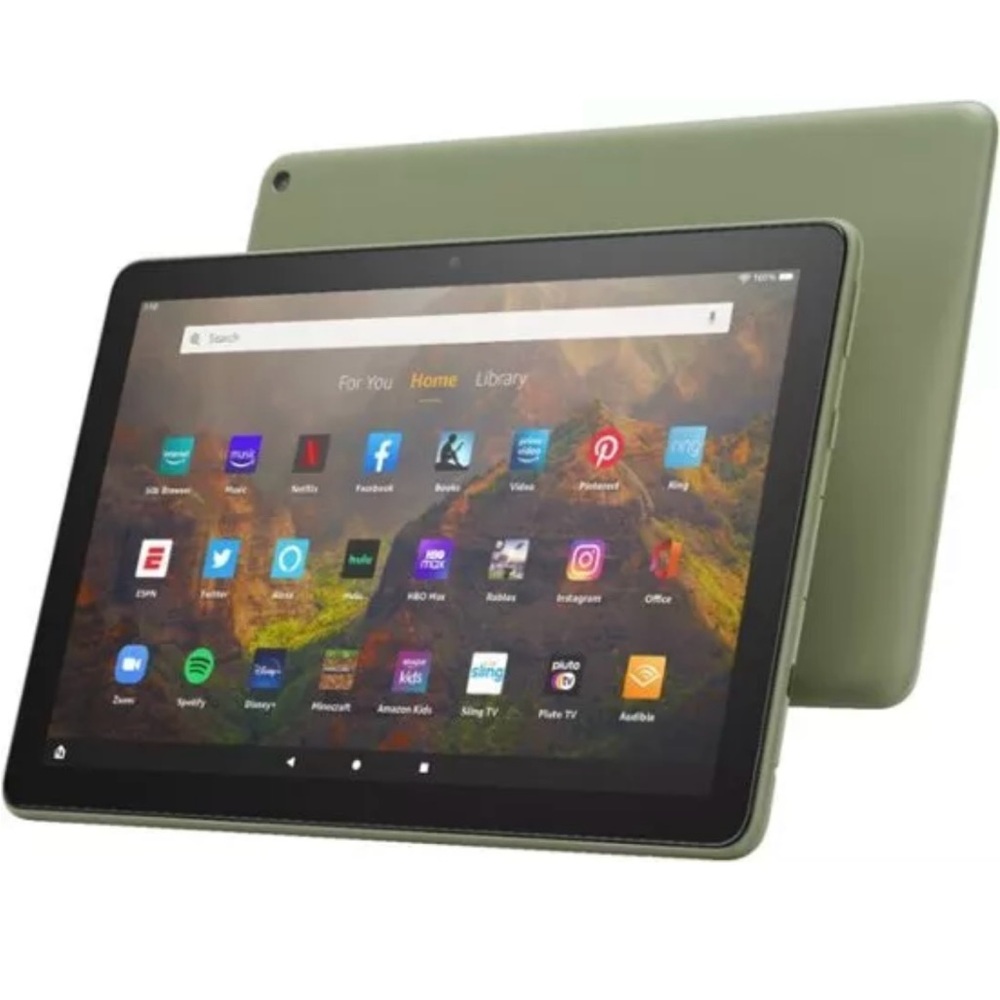 Brand New 11th Gen Amazon Fire Full HD 10" 32GB Tablet Olive Green